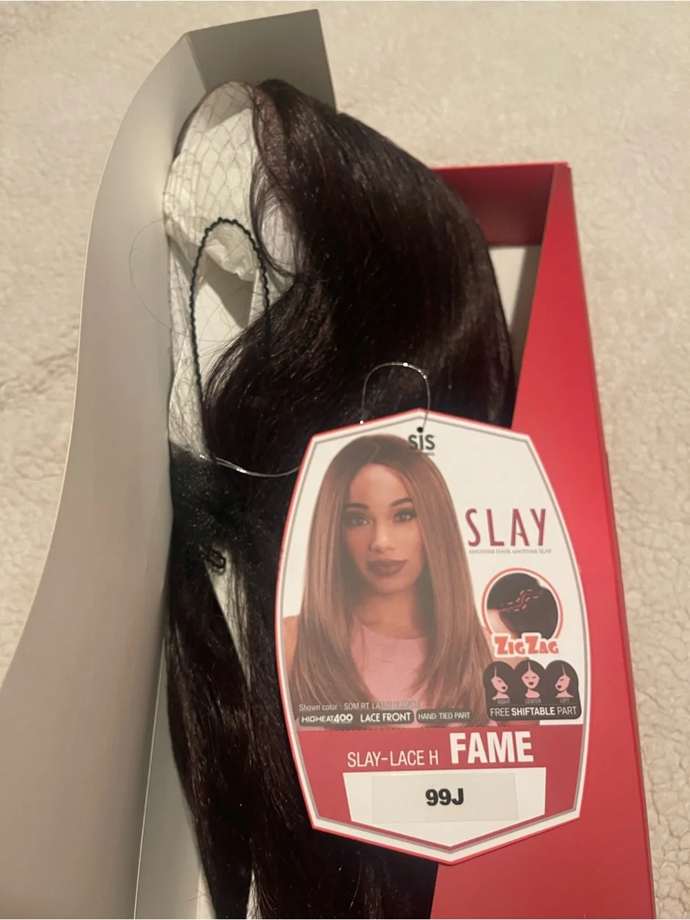 SLAY FAME Wig - 99J Deep Burgundy/Red